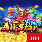 All Star Fishing arcade cabinet artwork
