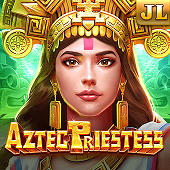 Aztec Priestess jungle slot tile artwork