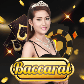 Baccarat A live dealer tile artwork