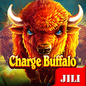 Charge Buffalo wildlife slot tile artwork