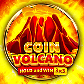 Coin Vilcano Hold and Win slot tile artwork