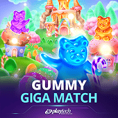 Gummy Giga Match candy slot tile artwork