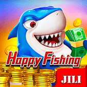 Happy Fishing cheerful arcade artwork