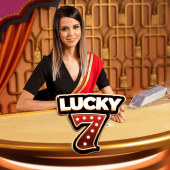 Lucky 7 live dealer tile artwork