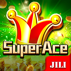 Super Ace card themed slot tile artwork